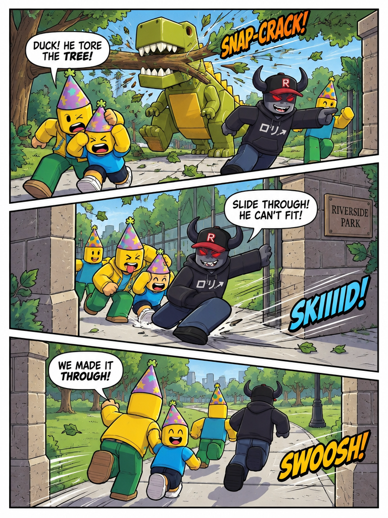 The T-Rex Chase (page 3 of 4)