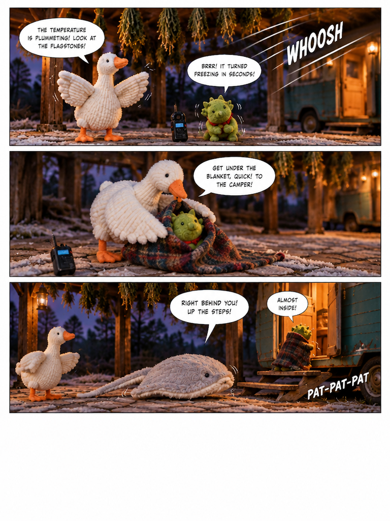 Winter Stores in the Glade (page 5 of 8)