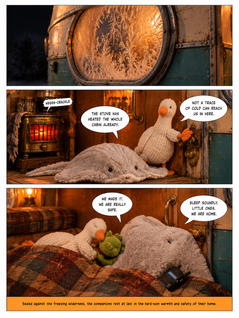 Winter Stores in the Glade (page 8 of 8)