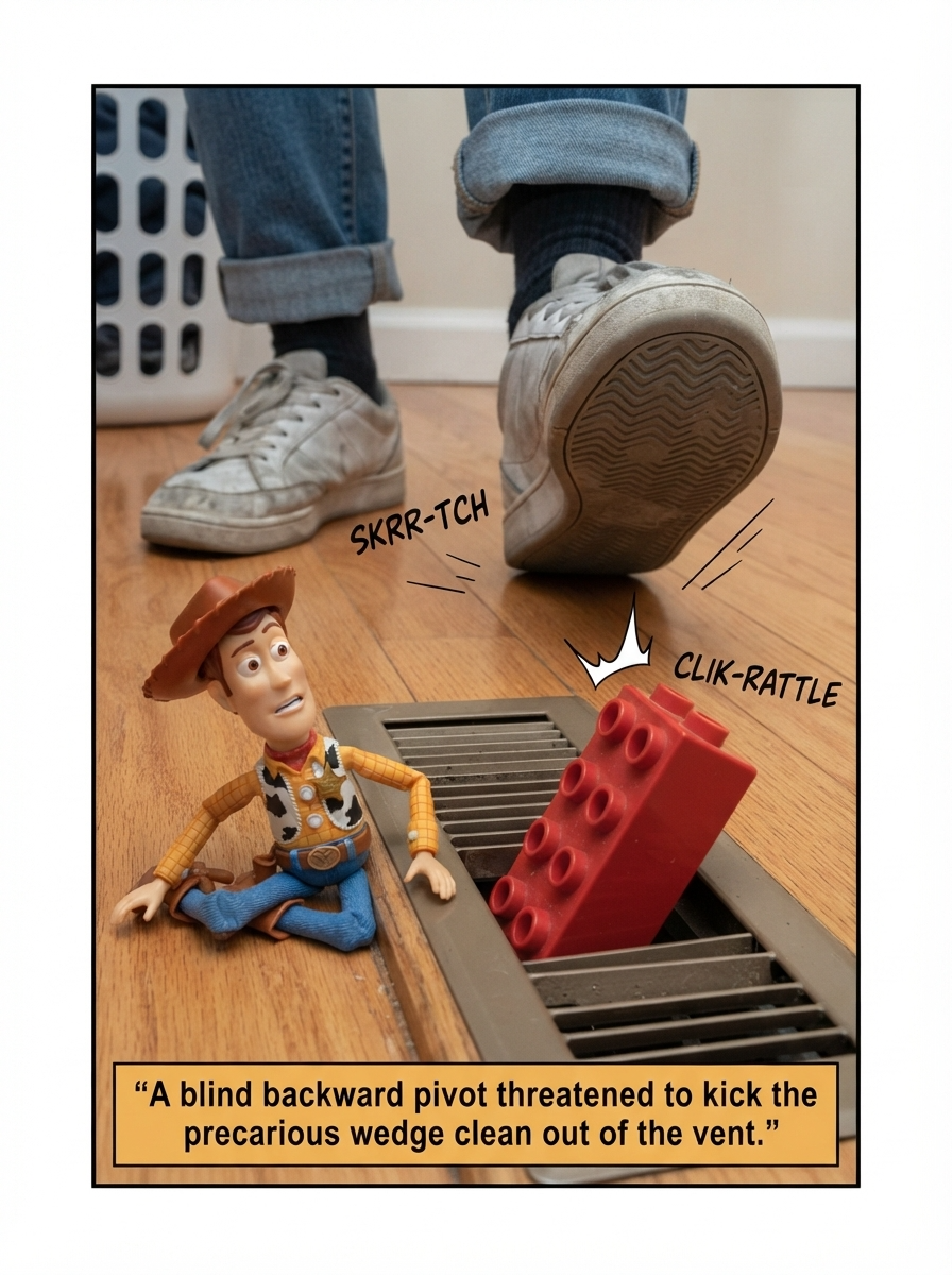 A Close Call by the Baseboard (page 2 of 4)