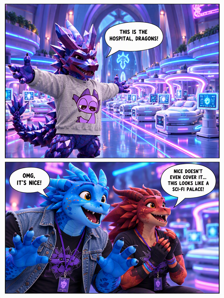 Hospital Tour for Two Million Dragons (page 2 of 20)