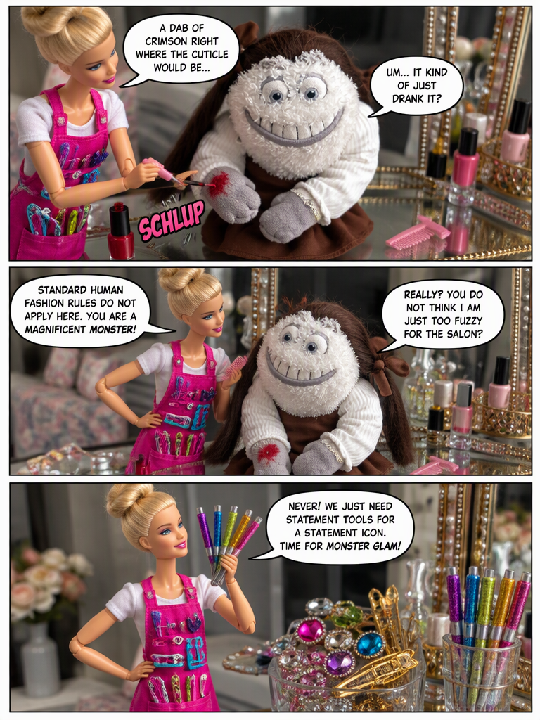 Monster Glam Makeover (page 2 of 4)