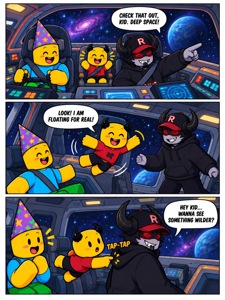 Cosmic Departure (page 2 of 4)