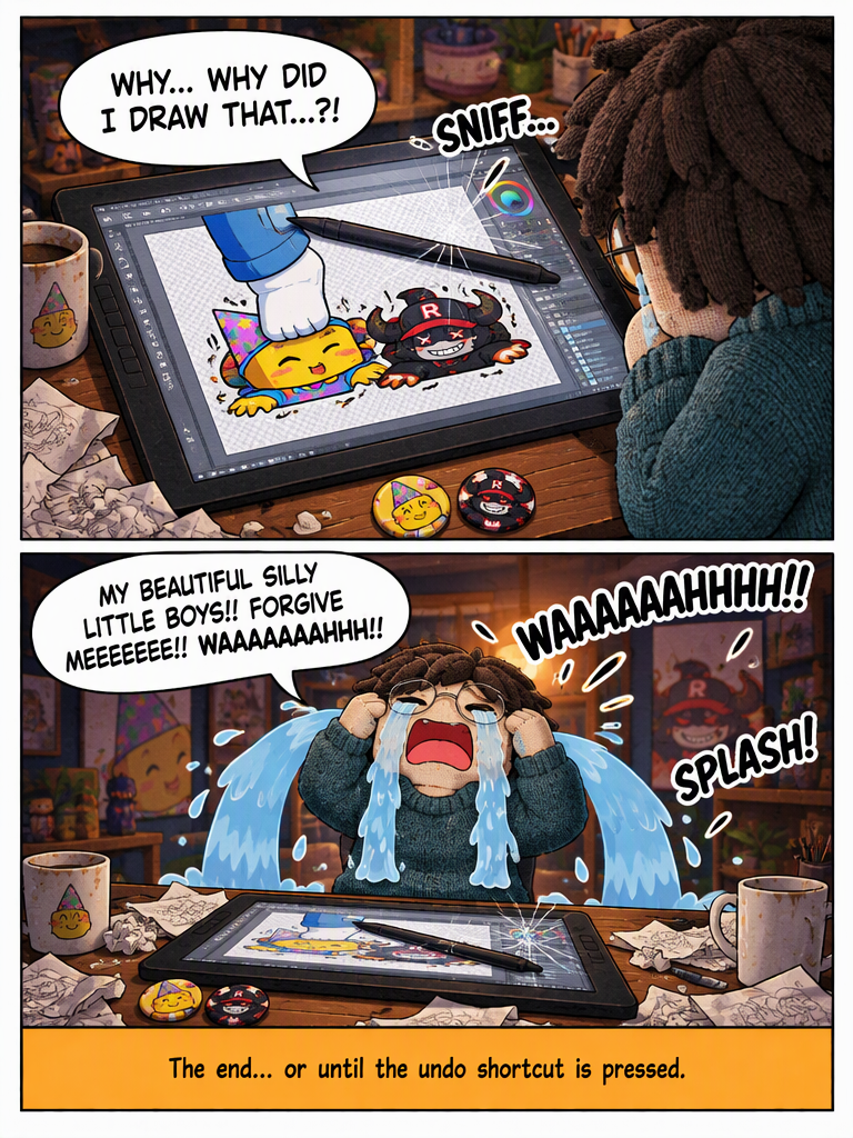 Milkshake Mayhem and the Creator's Tears (page 4 of 4)