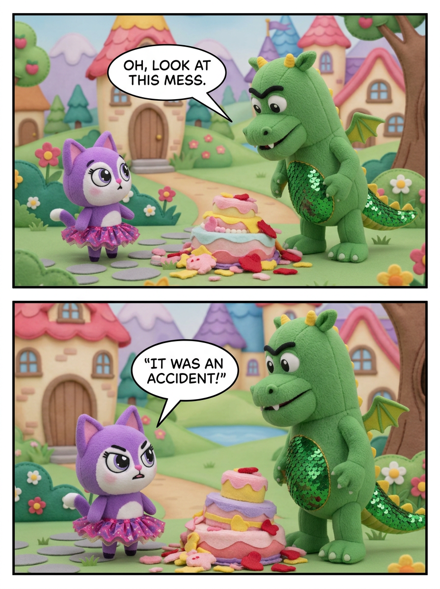 The Birthday Cake Mishap (page 2 of 4)
