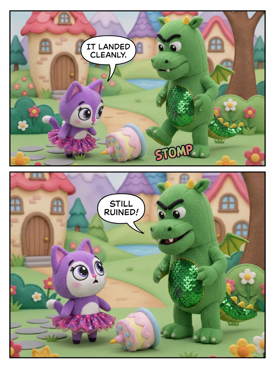 The Birthday Cake Mishap (page 3 of 4)