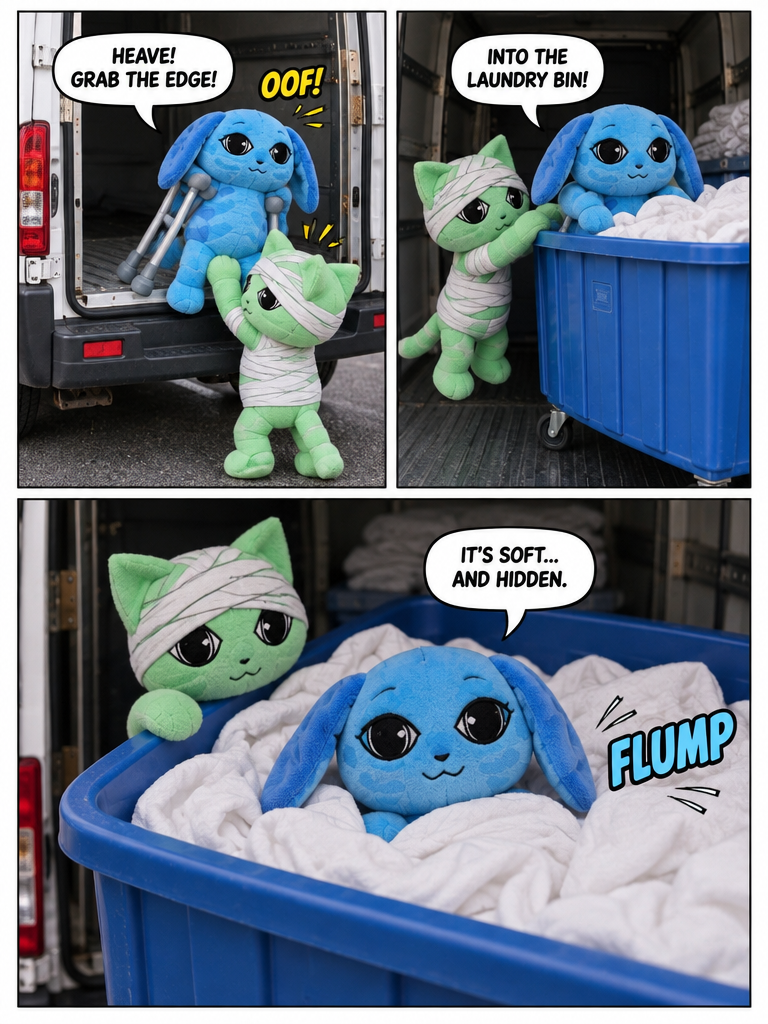Laundry Van Stowaways (page 2 of 4)