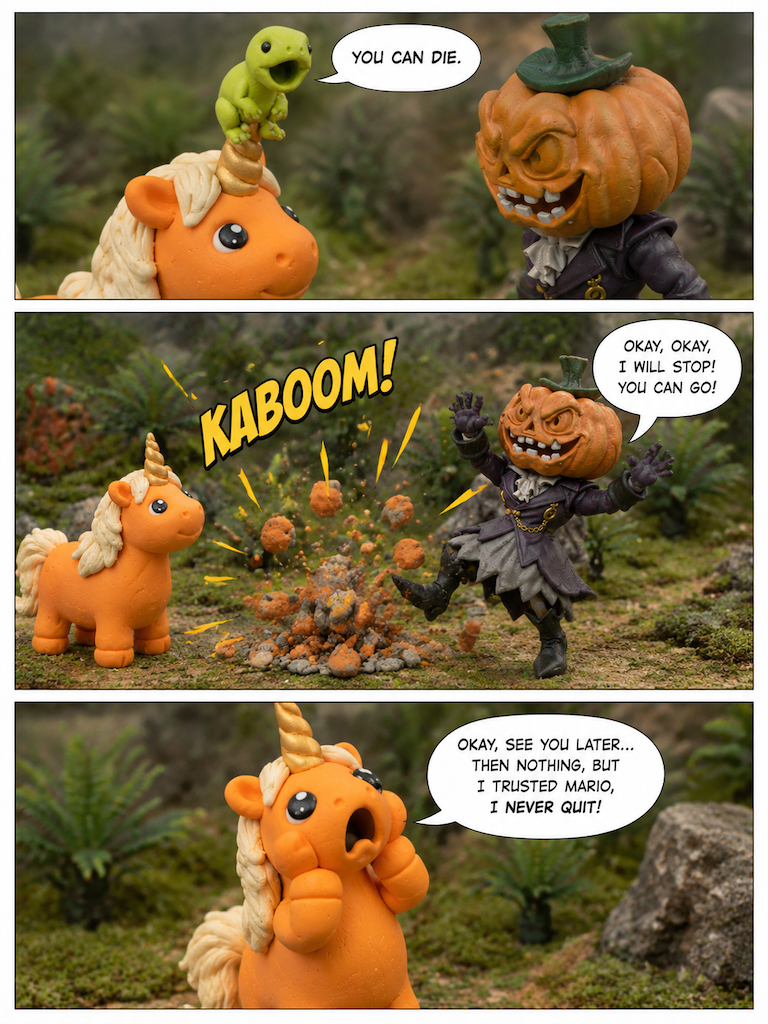 Buddy the Unicorn and the Ocean Prison (page 2 of 4)