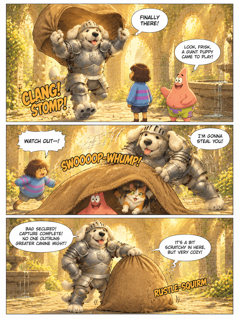 The Golden Spring and the Balloon Dog (page 2 of 4)