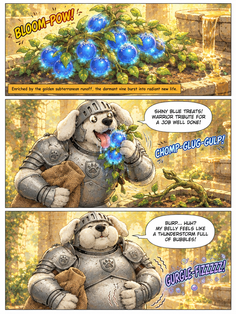 The Golden Spring and the Balloon Dog (page 3 of 4)