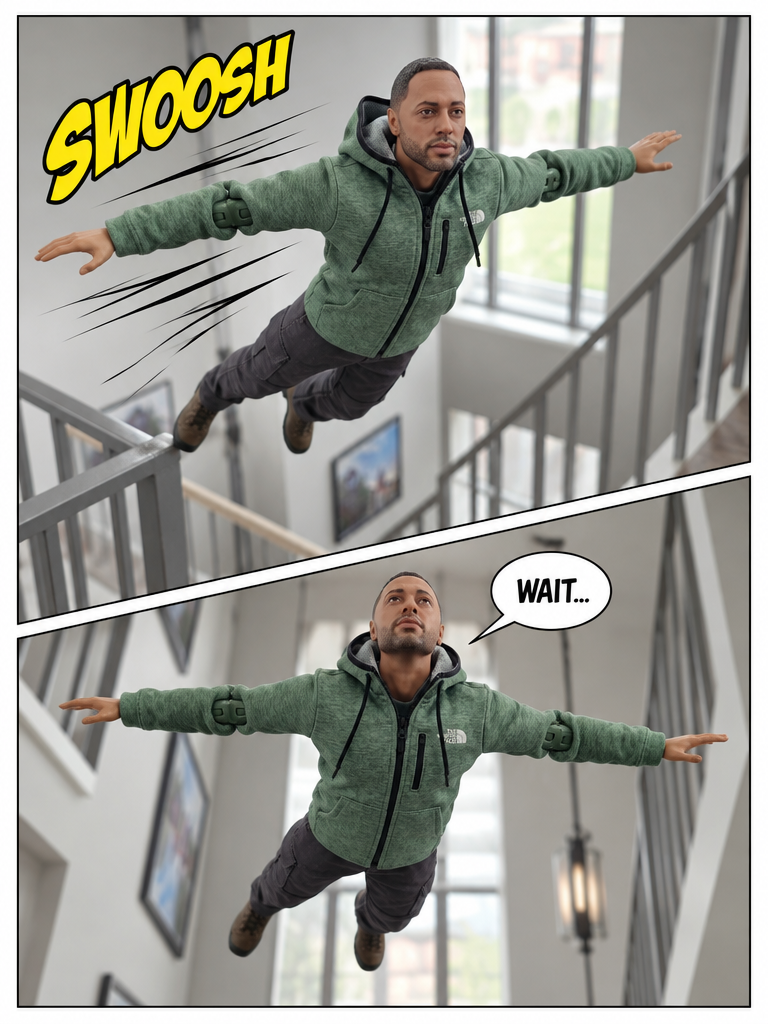 The Flight from the Railing (page 3 of 4)