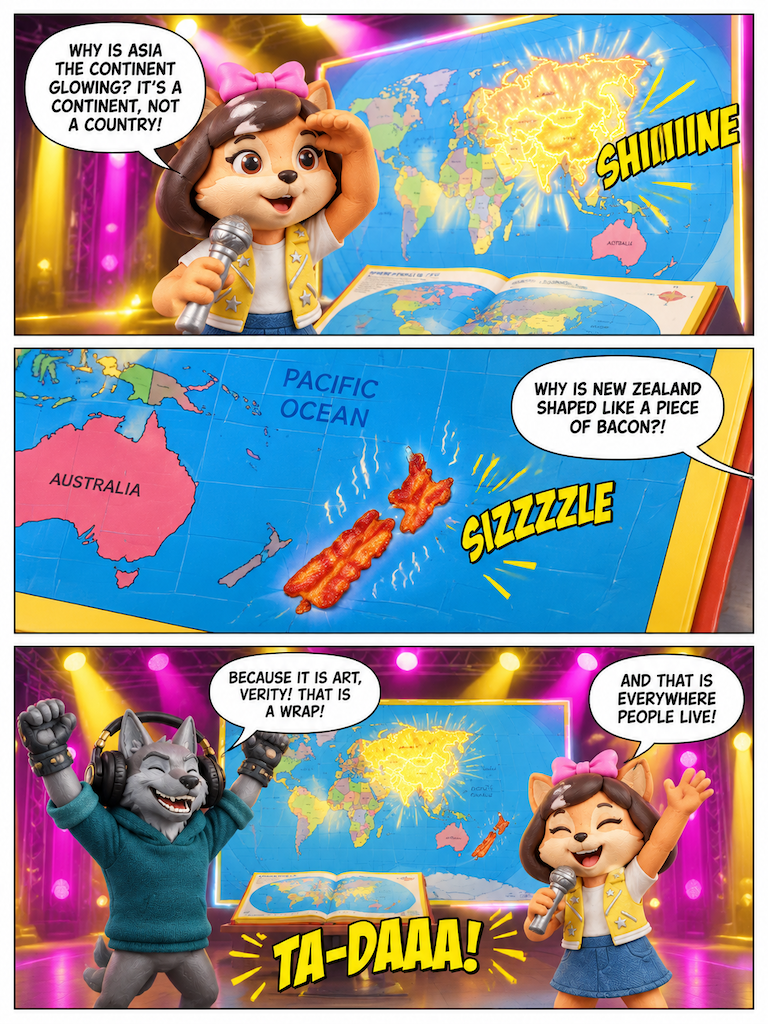 Verity's World Map Song (page 3 of 4)