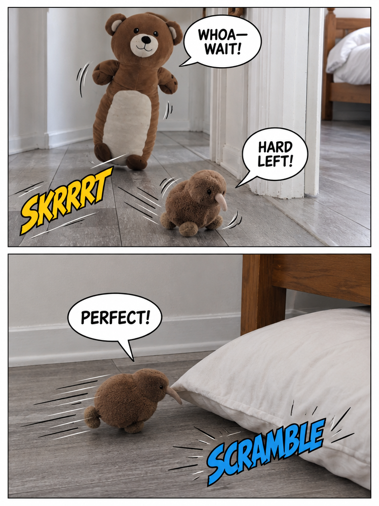 The Great Hallway Dash (page 2 of 4)