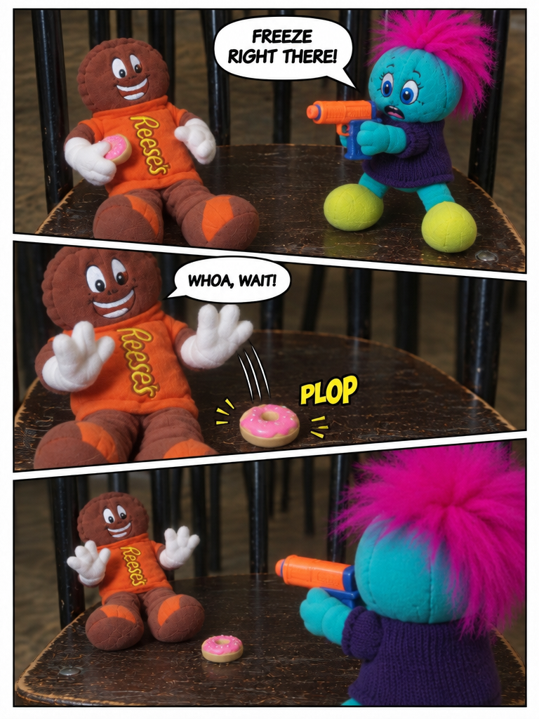 Toy Trouble at Desk Edge (page 2 of 4)