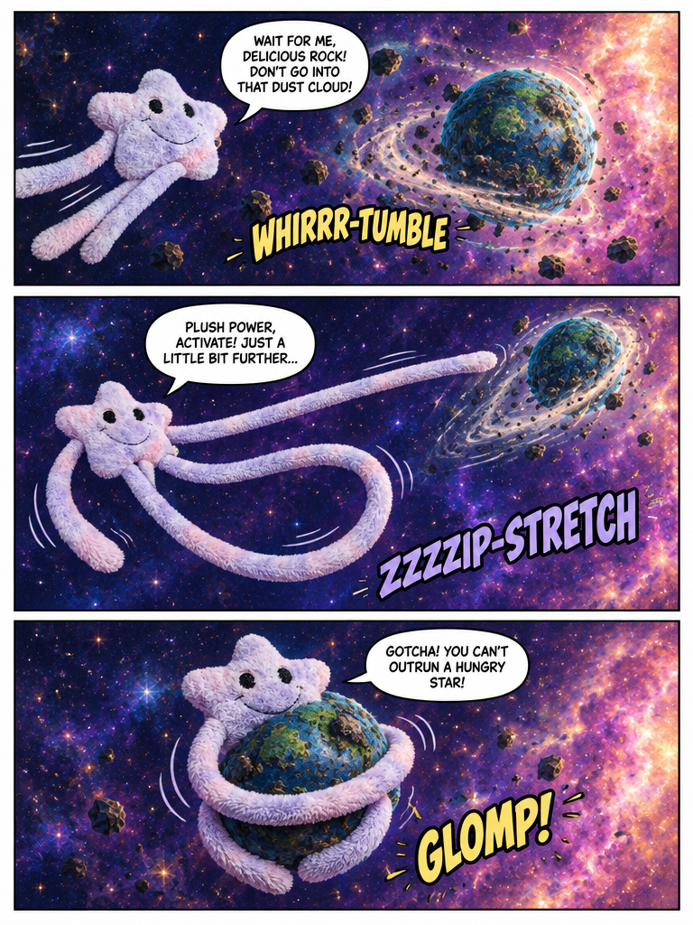 A Cosmic Snack in the Deep Galaxy (page 2 of 8)