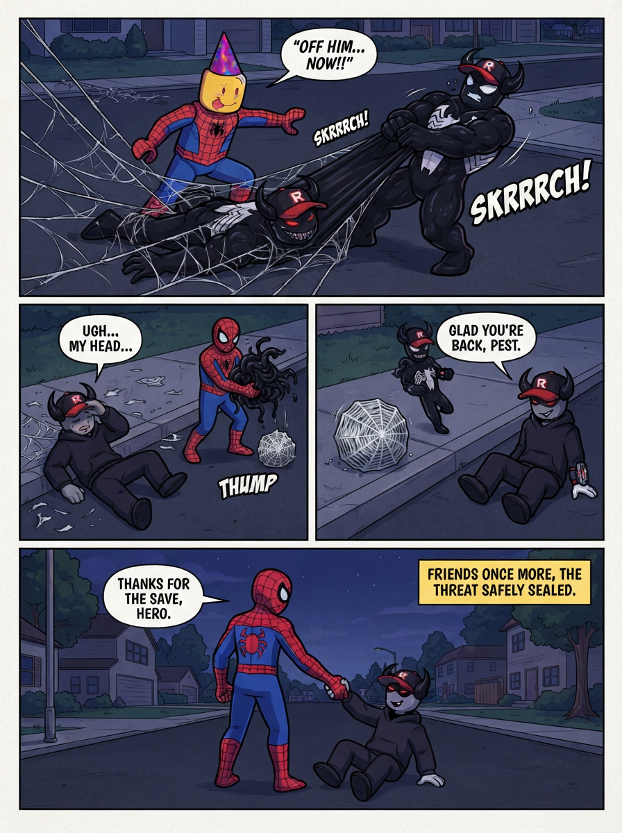 Spider Noob Strikes Back (page 4 of 4)