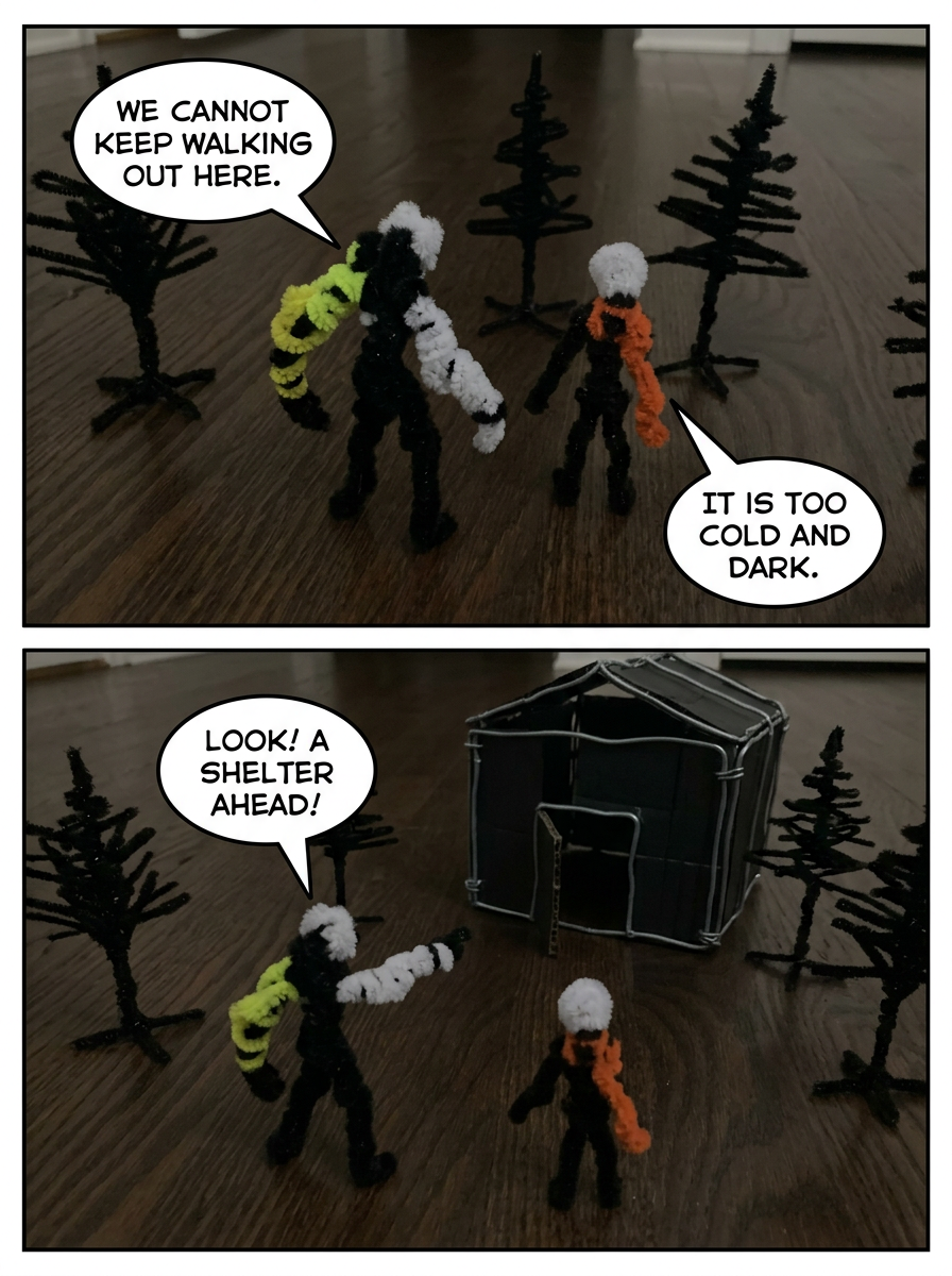 Night in the Nauk Forest (page 1 of 4)