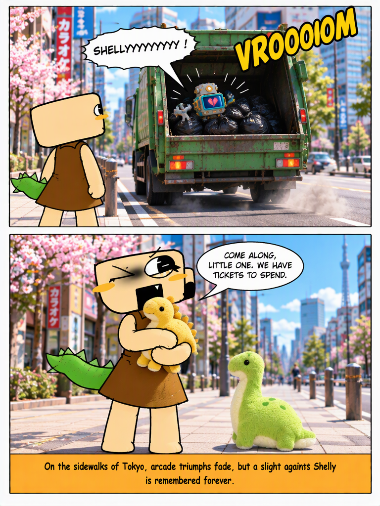 Shelly and the bedtime dinosaur season 2 episode 4 Unforgiven Trash Day (page 4 of 4)