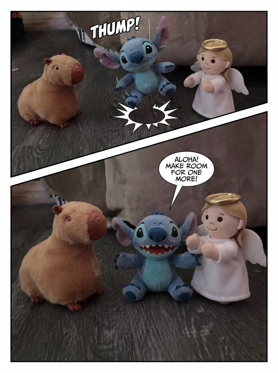 The little capybara, sad until that (page 3 of 4)