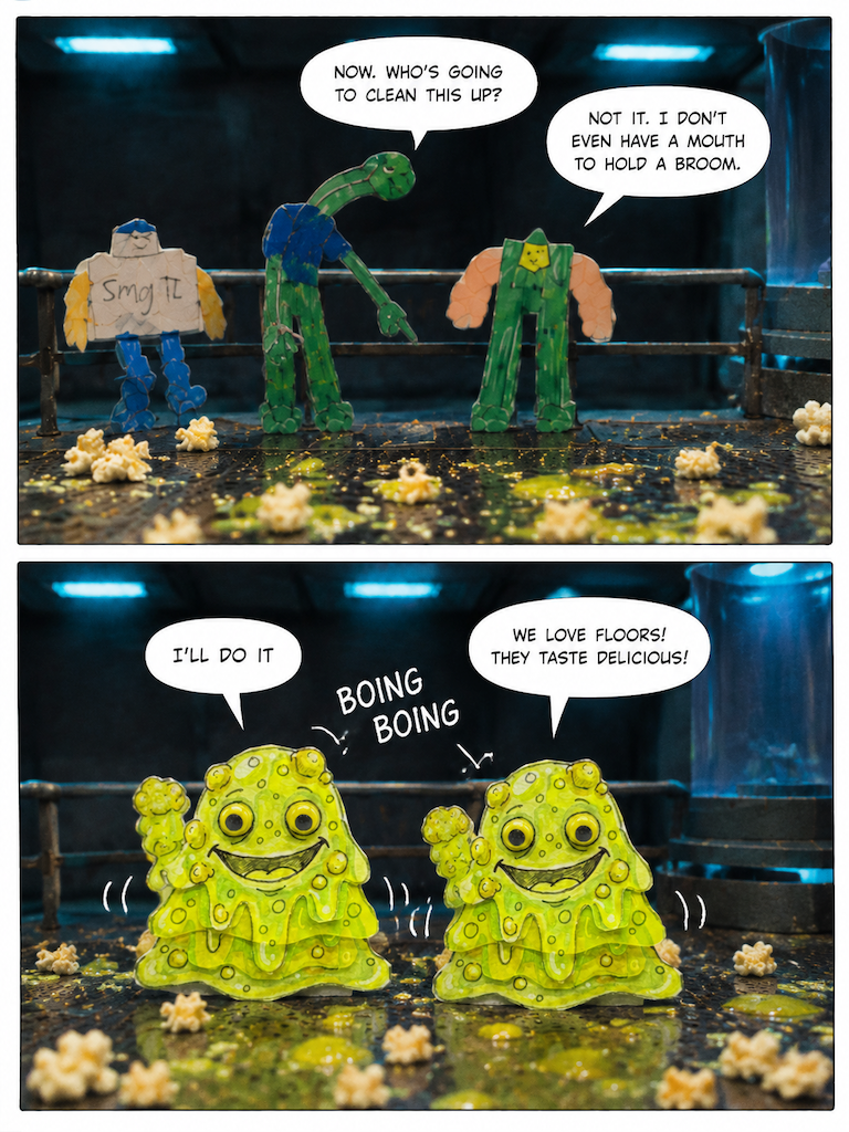 The Specimen Room Cleanup (page 2 of 4)