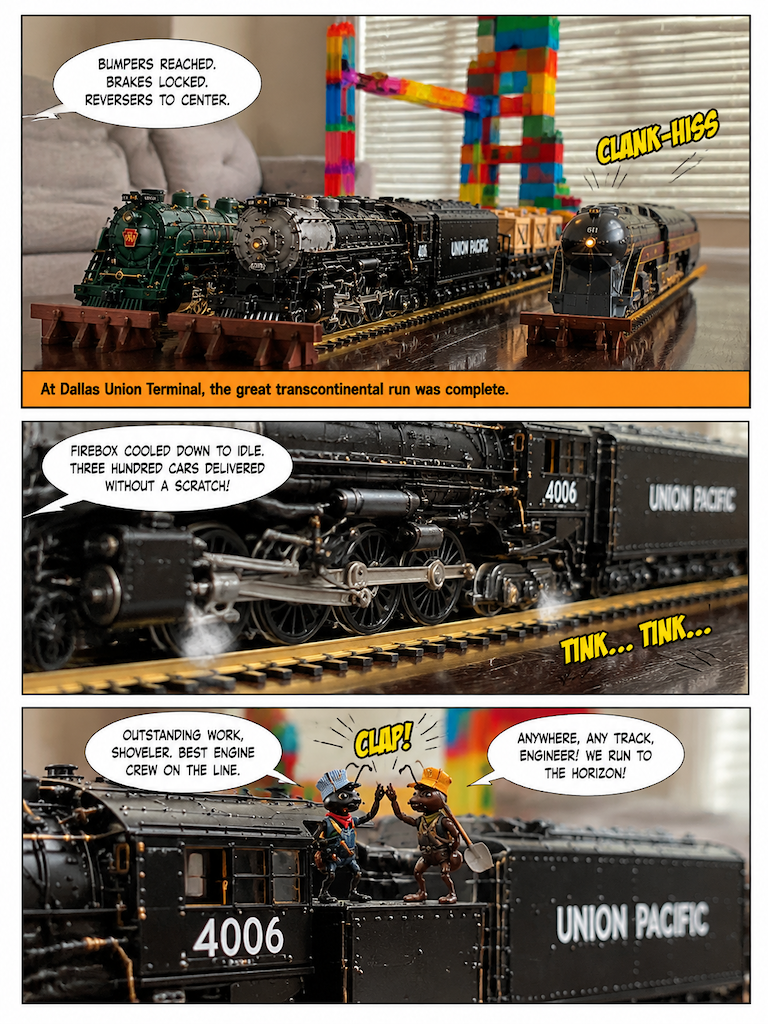 Through Frost and Prairie to the Big D (page 4 of 4)