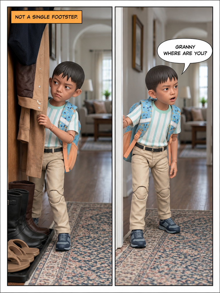 Hide and Seek in the Hallway (page 3 of 4)