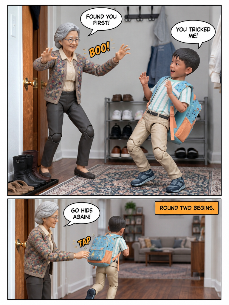 Hide and Seek in the Hallway (page 4 of 4)
