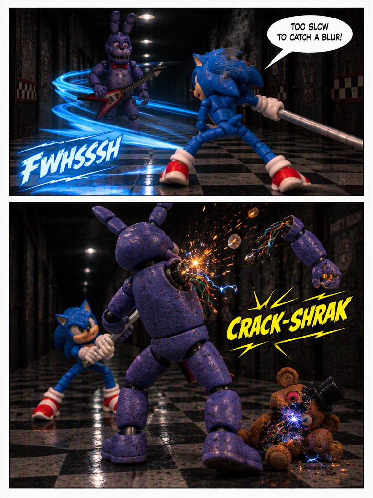 sonic x FNAF part 8 (page 3 of 4)