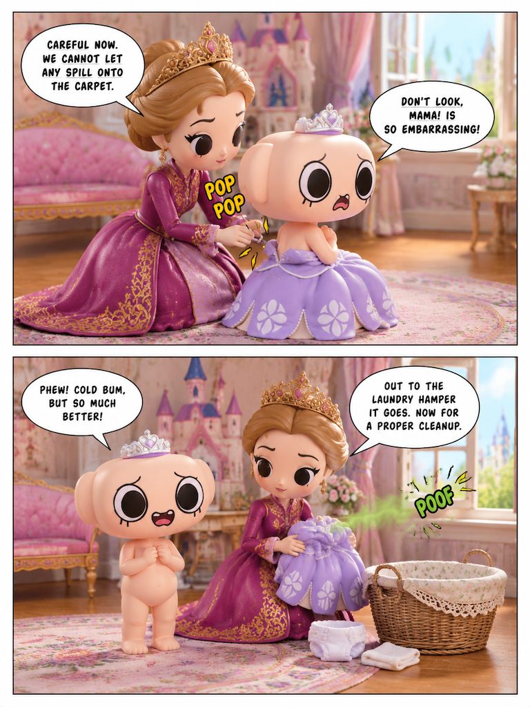 A Royal Change of Gown (page 2 of 4)