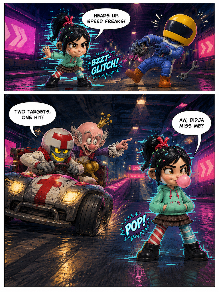 Turbo Crash at the Circuit (page 2 of 4)