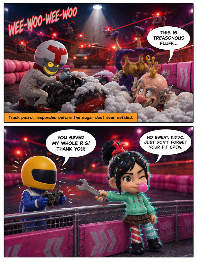 Turbo Crash at the Circuit (page 4 of 4)
