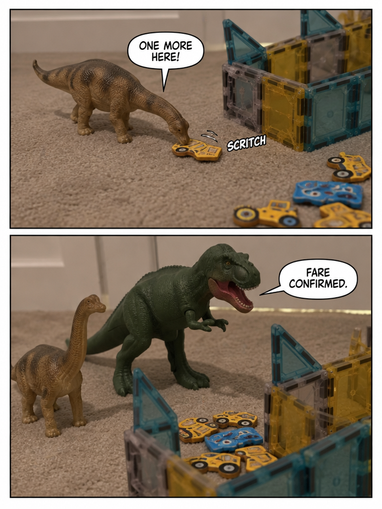 Playground Tolls and Dinosaur Roars (page 3 of 4)