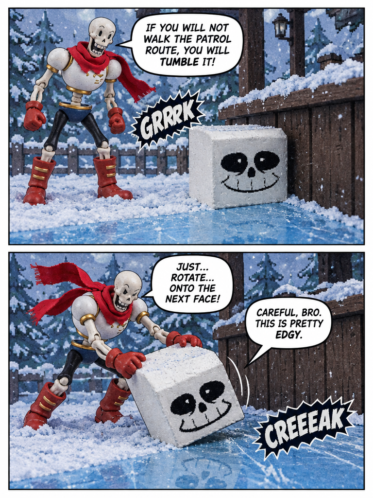 sans but what if he was a  sans.rng cube sans 👀 (page 2 of 4)