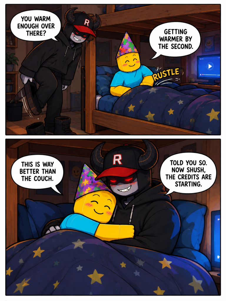 Movie Night in the Bedroom (page 3 of 4)