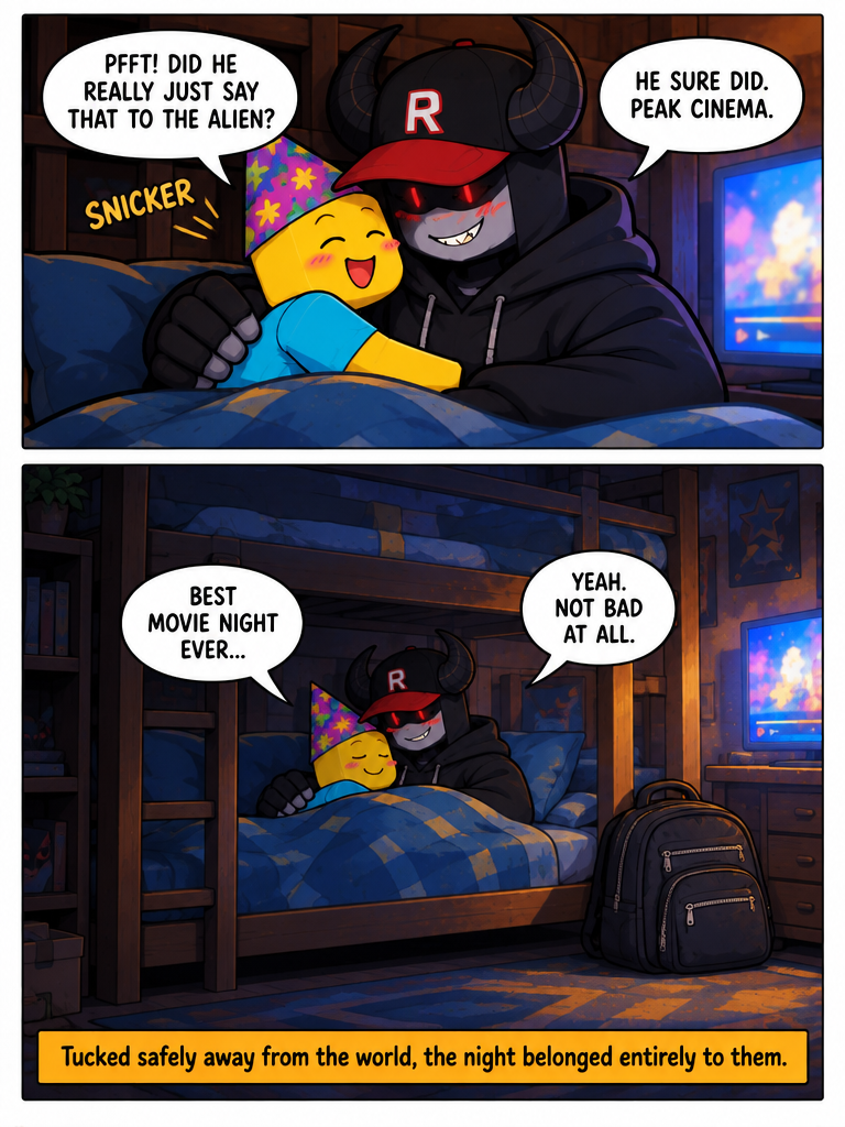 Movie Night in the Bedroom (page 4 of 4)