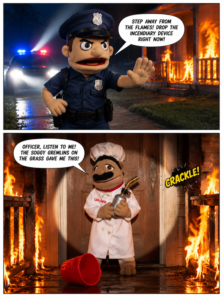 The Porch Arson Frame-Up (page 3 of 4)