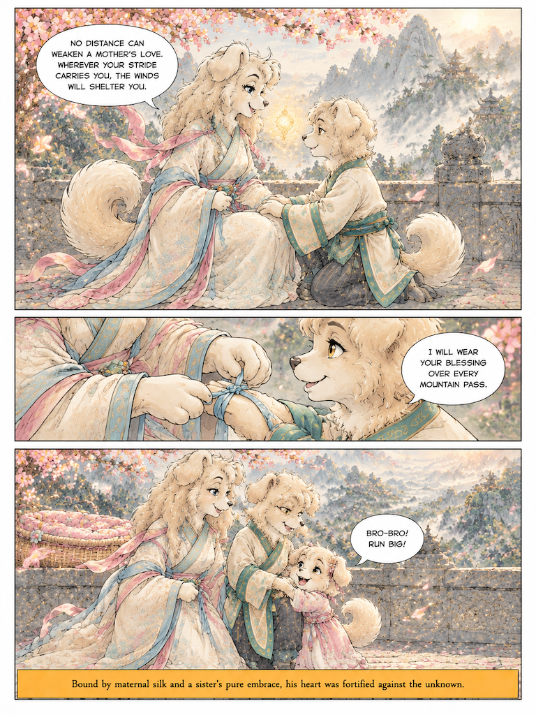 The Brave Son's Departure (page 2 of 4)