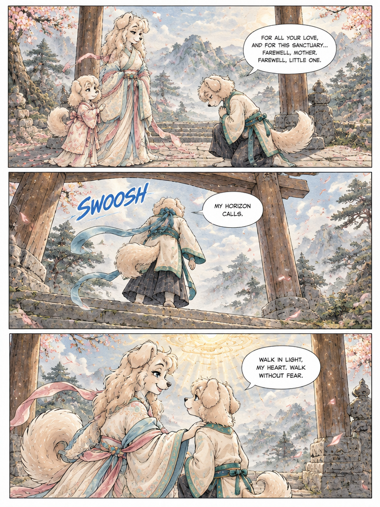 The Brave Son's Departure (page 3 of 4)