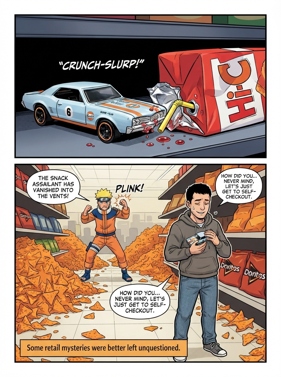 Snack Run Runaway (page 4 of 4)