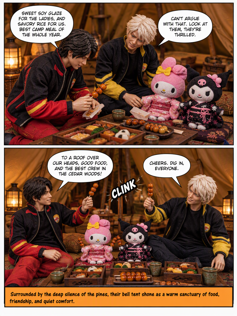 An Evening Feast in the Glamping Haven (page 4 of 4)
