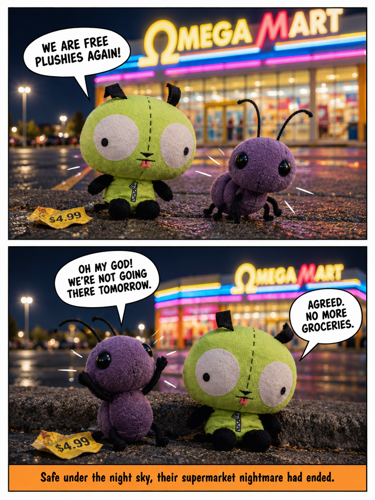 Escape from Omega Mart (page 4 of 4)