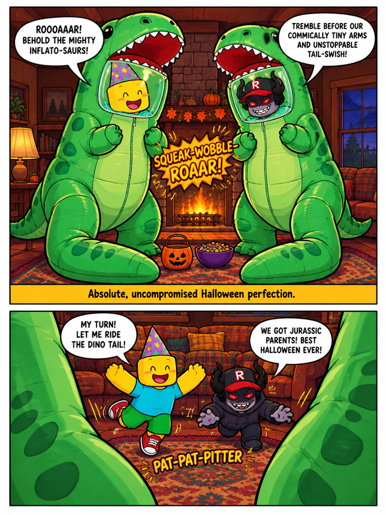 Jurassic Halloween Surprise (page 3 of 4)