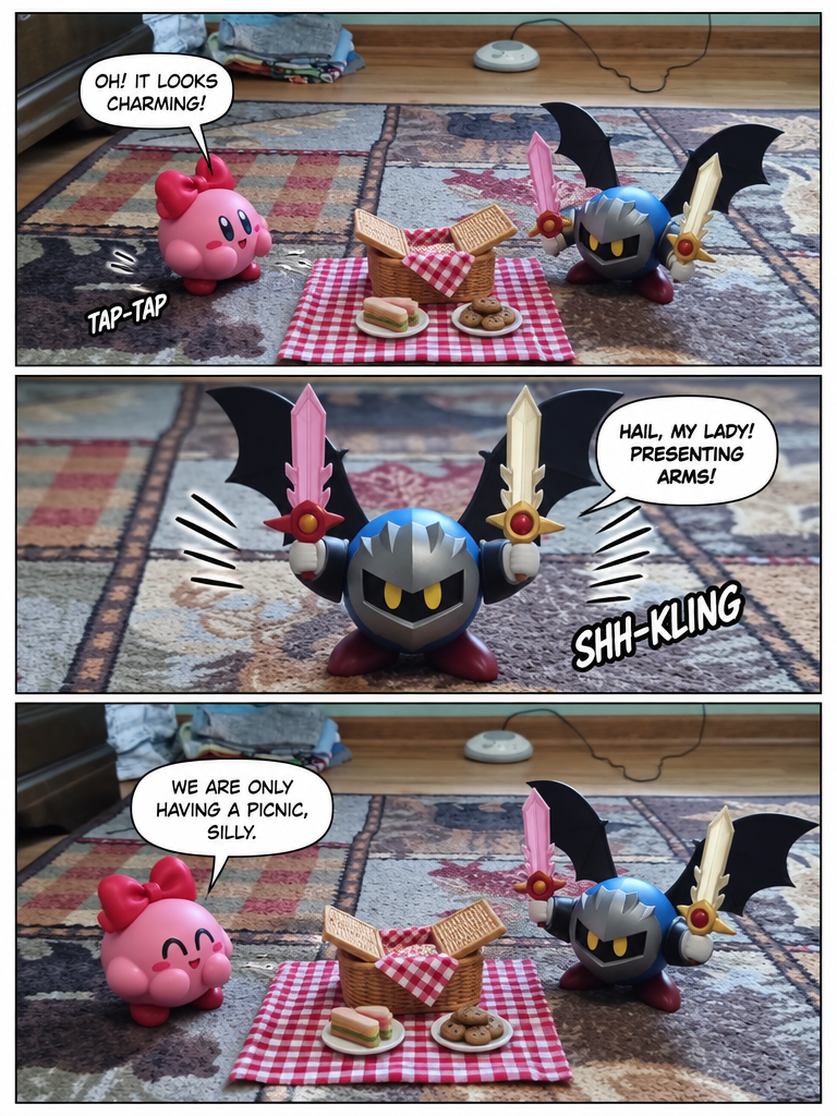 A Knight's Courtyard Picnic (page 2 of 4)