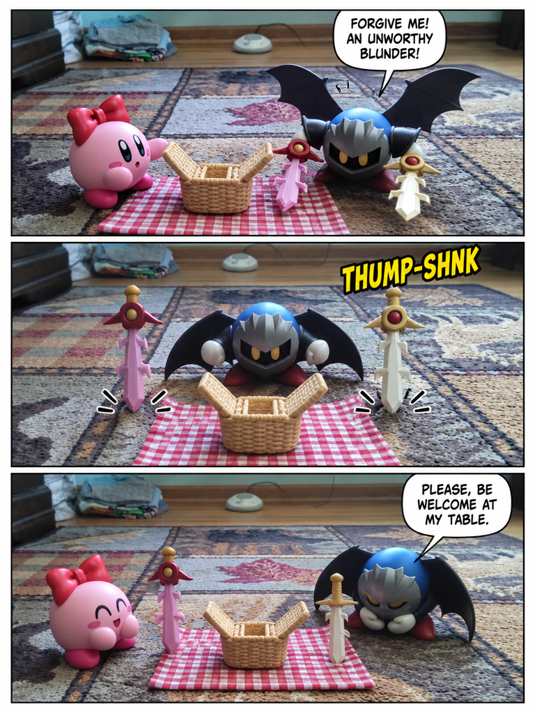 A Knight's Courtyard Picnic (page 3 of 4)