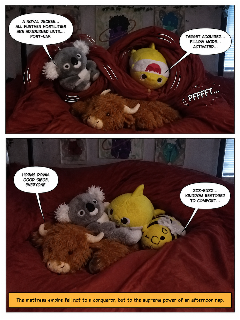 Galaxy Pillow Rumble (page 4 of 4)