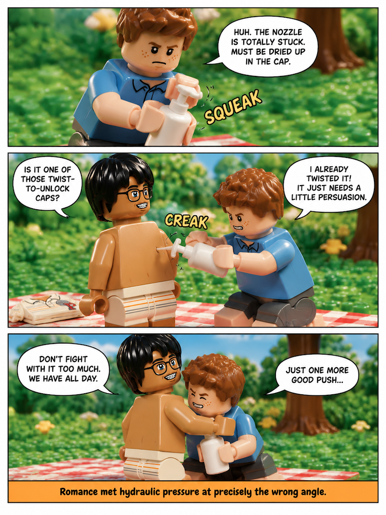 Sunscreen Mishap (page 2 of 4)