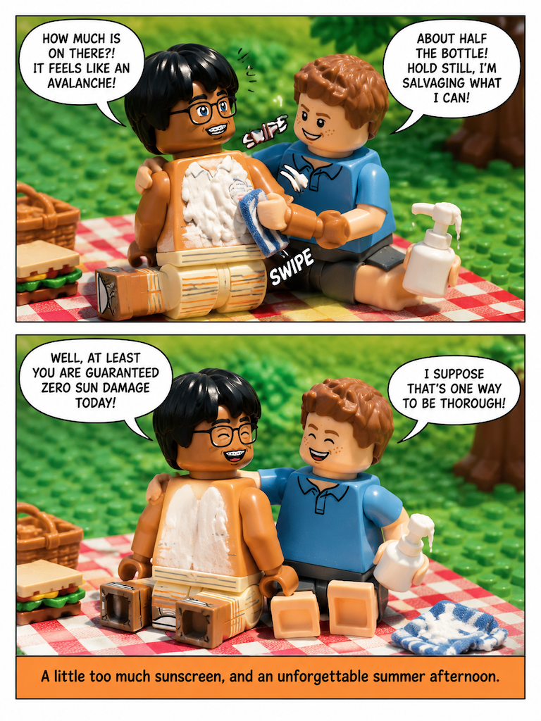 Sunscreen Mishap (page 4 of 4)