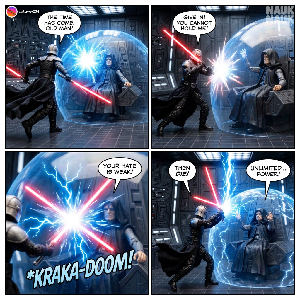 Dark Skykiller vs Emperor Palpatine Duel