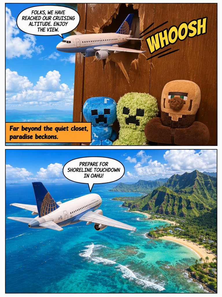 Vacation Flight to Paradise (page 2 of 4)