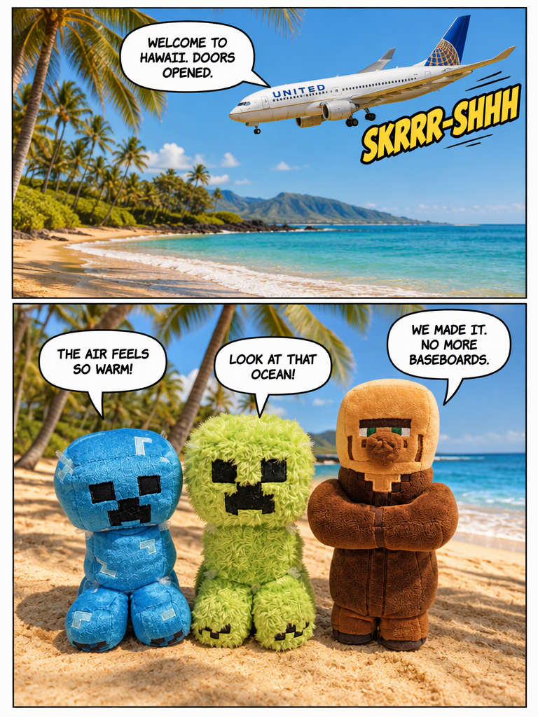 Vacation Flight to Paradise (page 3 of 4)